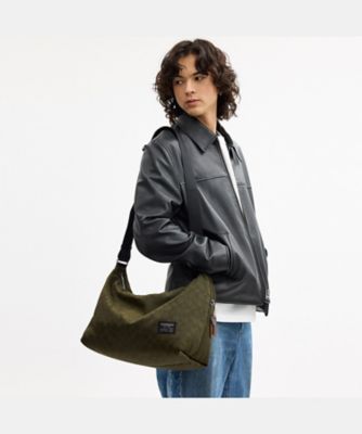 レオ クロスボディ・シグネチャー ナイロン | COACH/コーチ | 三越